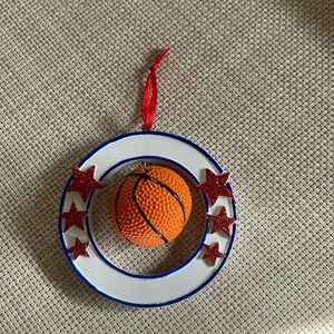 Basketball personalized Christmas ornament new